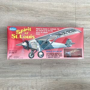 Guillow's Spirit of St. Louis Scale Balsa Wood Kit Flying Model Plane 807
